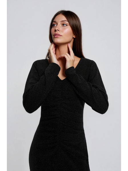 Moodo Прилепнали черни рокли Moodo