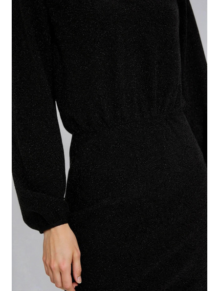 Moodo Лъскави черни рокли Moodo