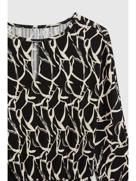 Moodo Щампосани черни рокли Moodo