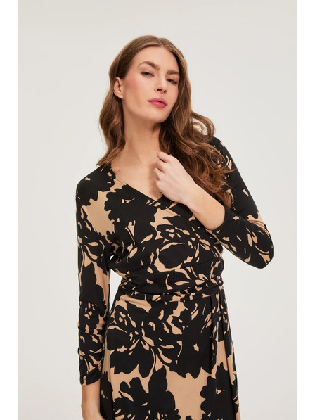 Moodo Щампосани черни рокли Moodo