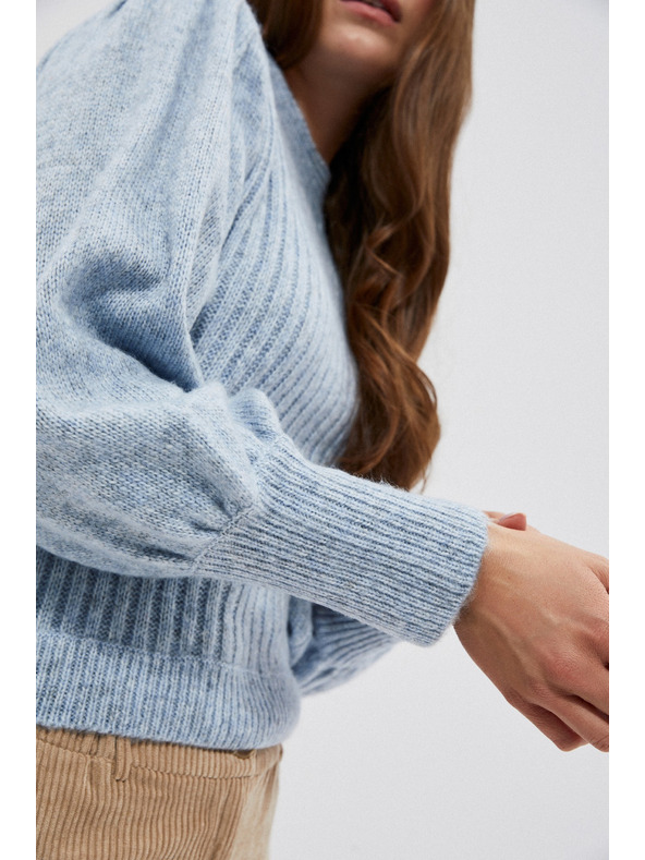 Moodo Суитшърт с обемни ръкави Moodo