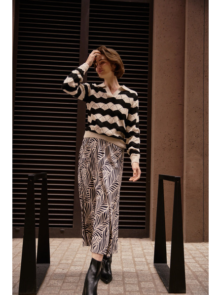 Moodo Пуловер с яка в бежово Moodo