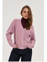 Moodo Розов кардиган Moodo