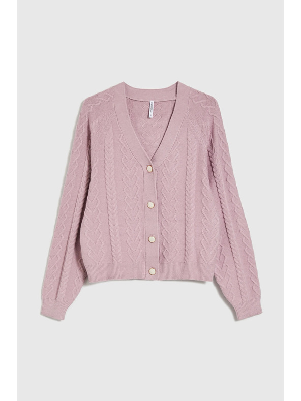 Moodo Розов кардиган Moodo