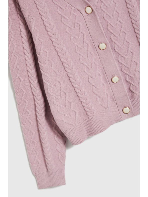 Moodo Розов кардиган Moodo