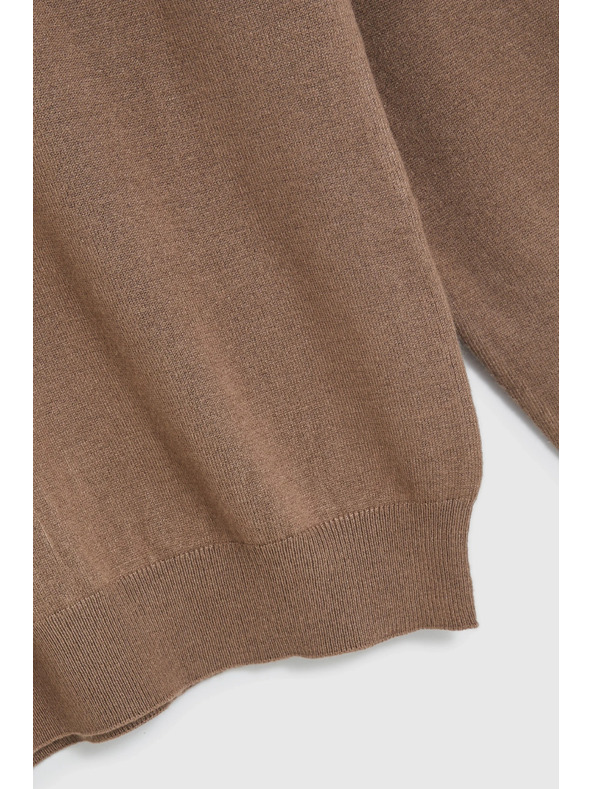 Moodo Гладка висока яка бежова Moodo