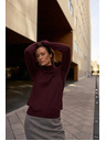 Moodo Гладка висока яка бордо Moodo