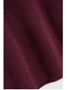 Moodo Гладък суитшърт в бордо Moodo