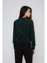 Moodo Тъмнозелен кардиган Moodo