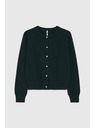 Moodo Тъмнозелен кардиган Moodo