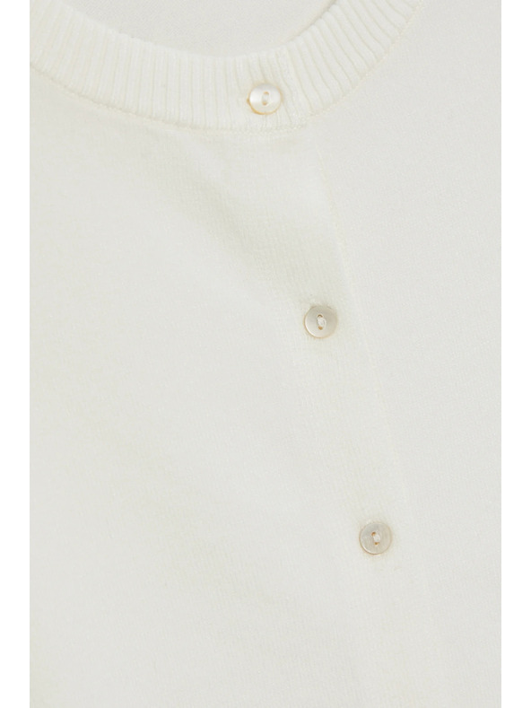 Moodo Суитшърт с къси ръкави бял Moodo