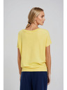 Moodo Тънък суитшърт жълт Moodo