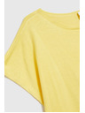 Moodo Тънък суитшърт жълт Moodo
