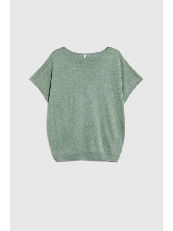 Moodo Вискозен суитшърт маслинен Moodo