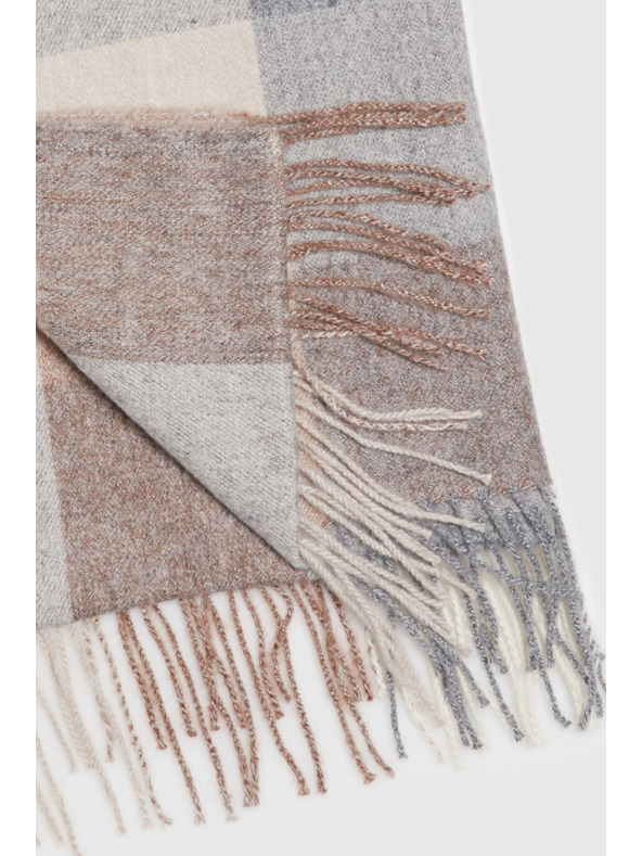 Moodo Шал на каре бежов Moodo