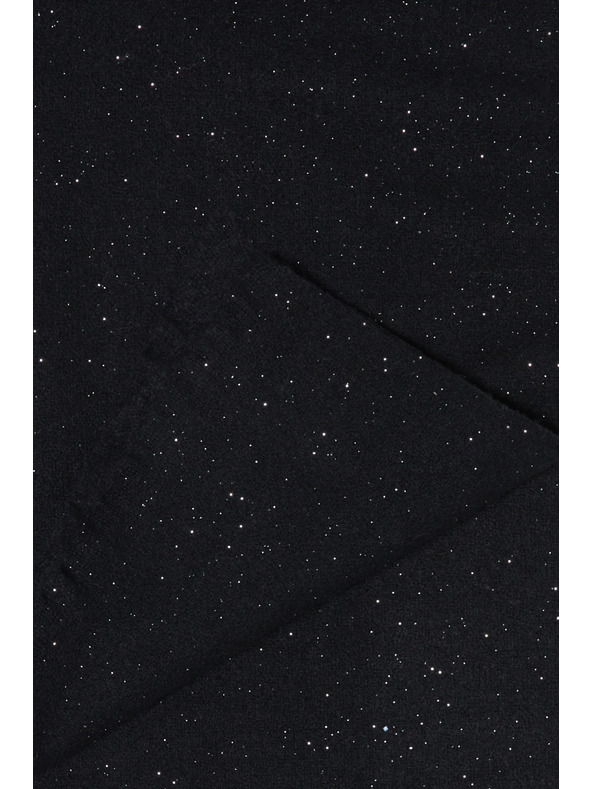 Moodo Гладък черен шал Moodo