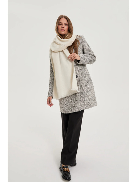 Moodo Гладък бежов шал Moodo