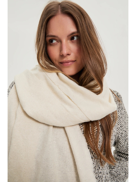 Moodo Гладък бежов шал Moodo