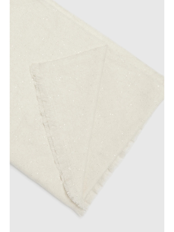 Moodo Гладък бежов шал Moodo