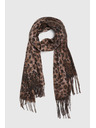 Moodo Шал в леопардов принт кафяв Moodo