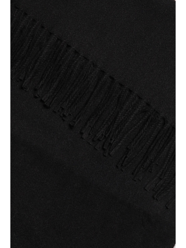 Moodo Шал с ресни черен Moodo