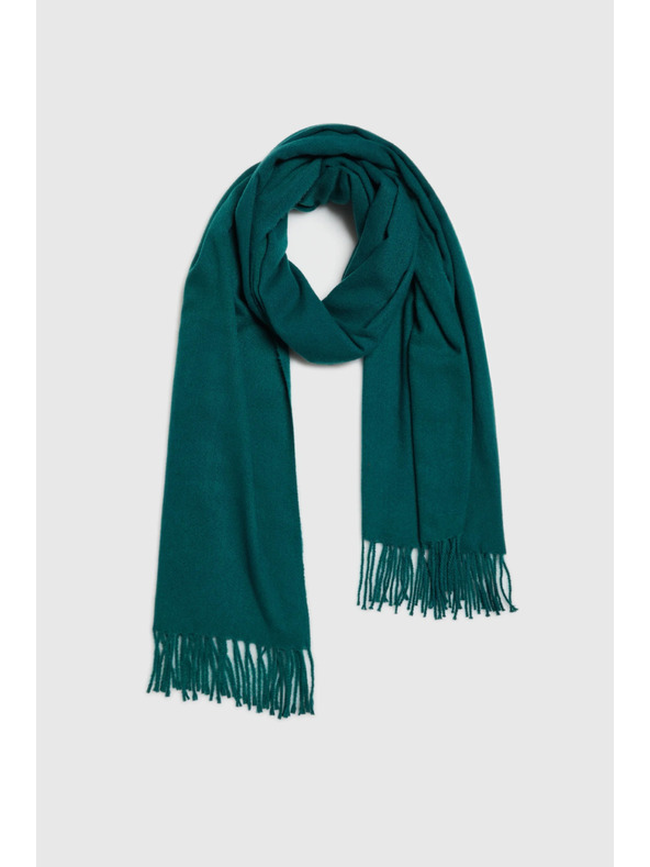 Moodo Шал с ресни зелен Moodo