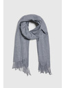 Moodo Шал с ресни сив Moodo