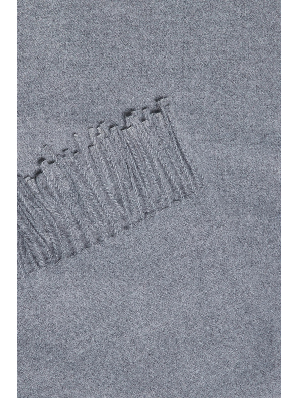 Moodo Шал с ресни сив Moodo