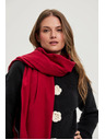 Moodo Шал с ресни червен Moodo