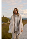 Moodo Гладък бежов шал Moodo