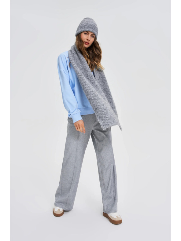 Moodo Шал със вълмена примес сив Moodo