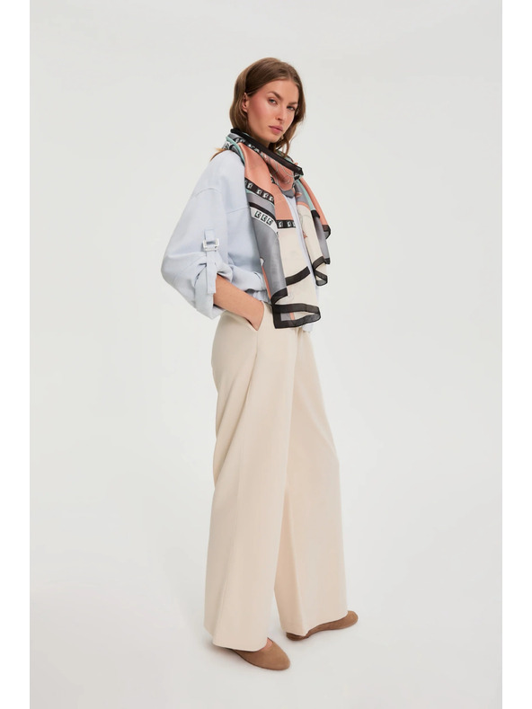 Moodo Щампован шал в мента Moodo