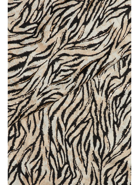 Moodo Шал с животински десен бежов Moodo