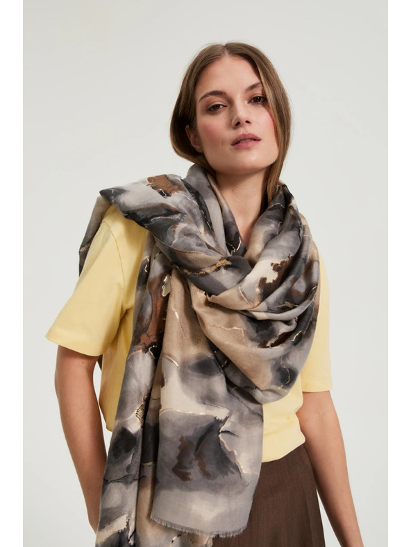 Moodo Шал в сиво Moodo