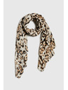 Moodo Шал с леопардов десен в бежово Moodo