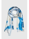 Moodo Шал с цветен десен в светлосиньо Moodo