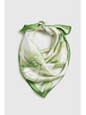 Moodo Щампован шал в зелено Moodo