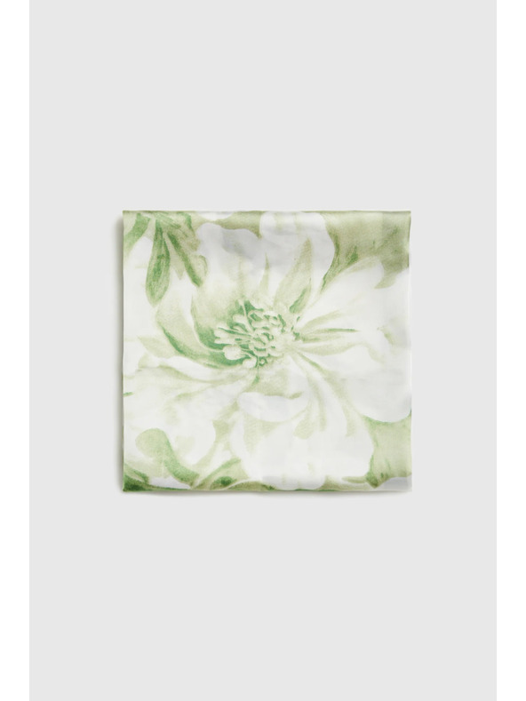 Moodo Щампован шал в зелено Moodo