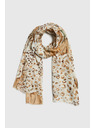 Moodo Щампован шал в бежово Moodo