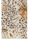 Moodo Щампован шал в бежово Moodo