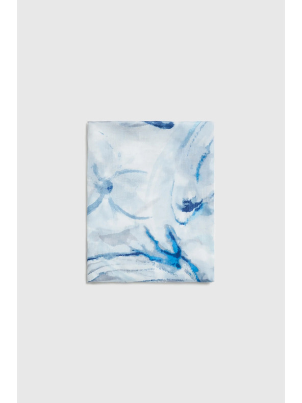 Moodo Щампован шал син Moodo