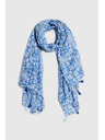 Moodo Шал с ресни в светлосиньо Moodo