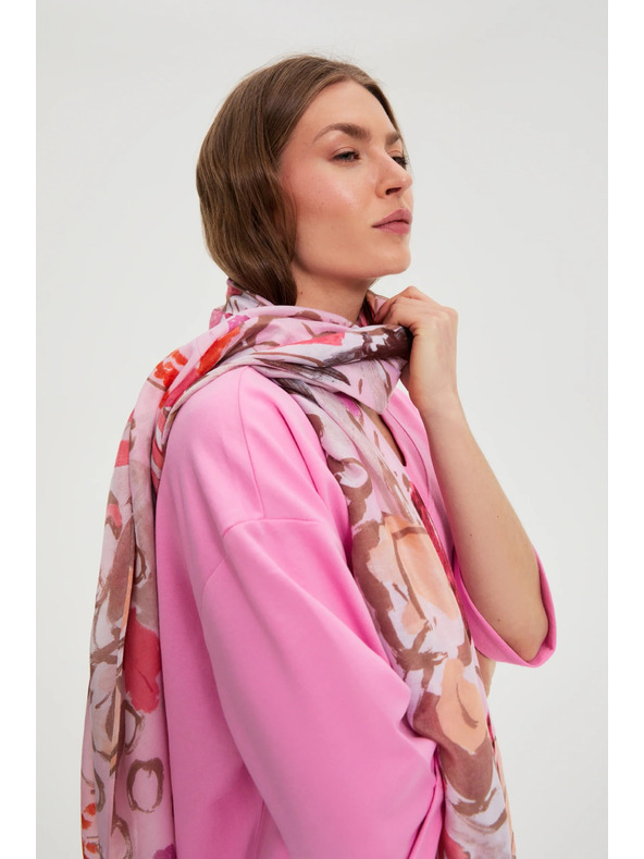 Moodo Шал в розово Moodo