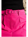 Moodo Фуксиеви къси панталони с колан Moodo