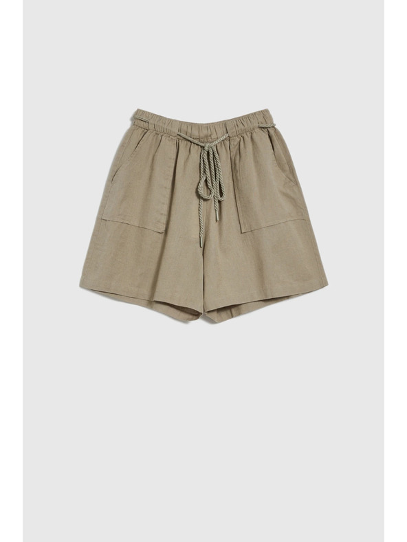 Moodo Свободни маслинени къси панталони Moodo