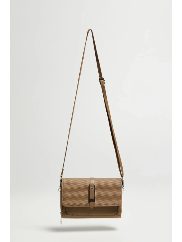 Moodo Бежова чанта с цип Moodo