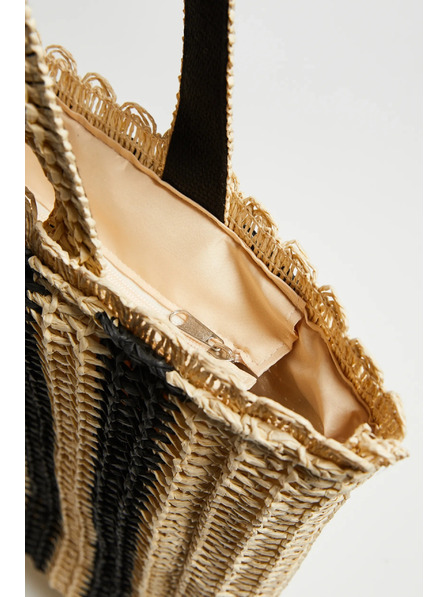 Moodo Голяма раирана чанта Moodo