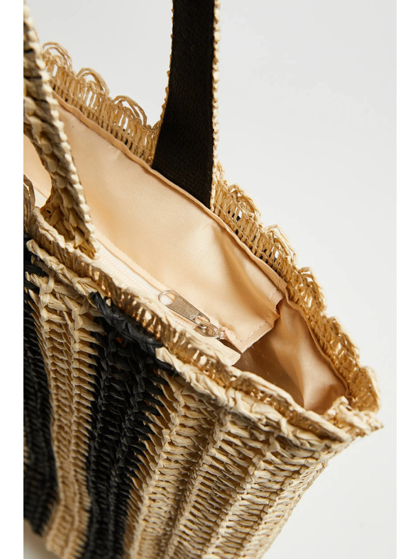 Moodo Голяма раирана чанта Moodo