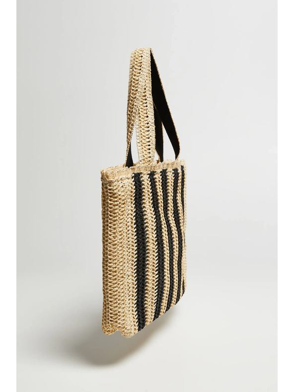 Moodo Голяма раирана чанта Moodo