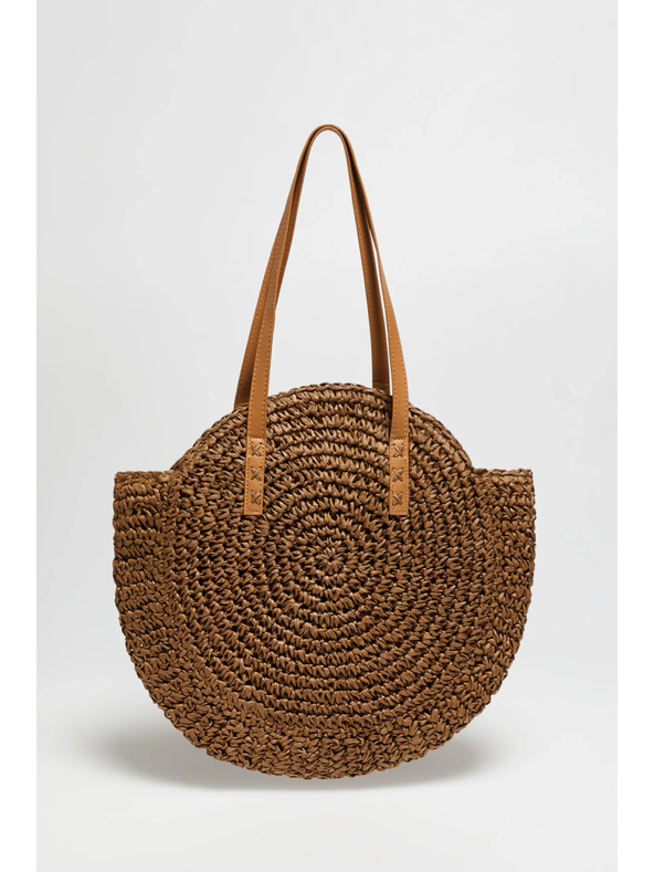 Moodo Кръгла кафява чанта Moodo